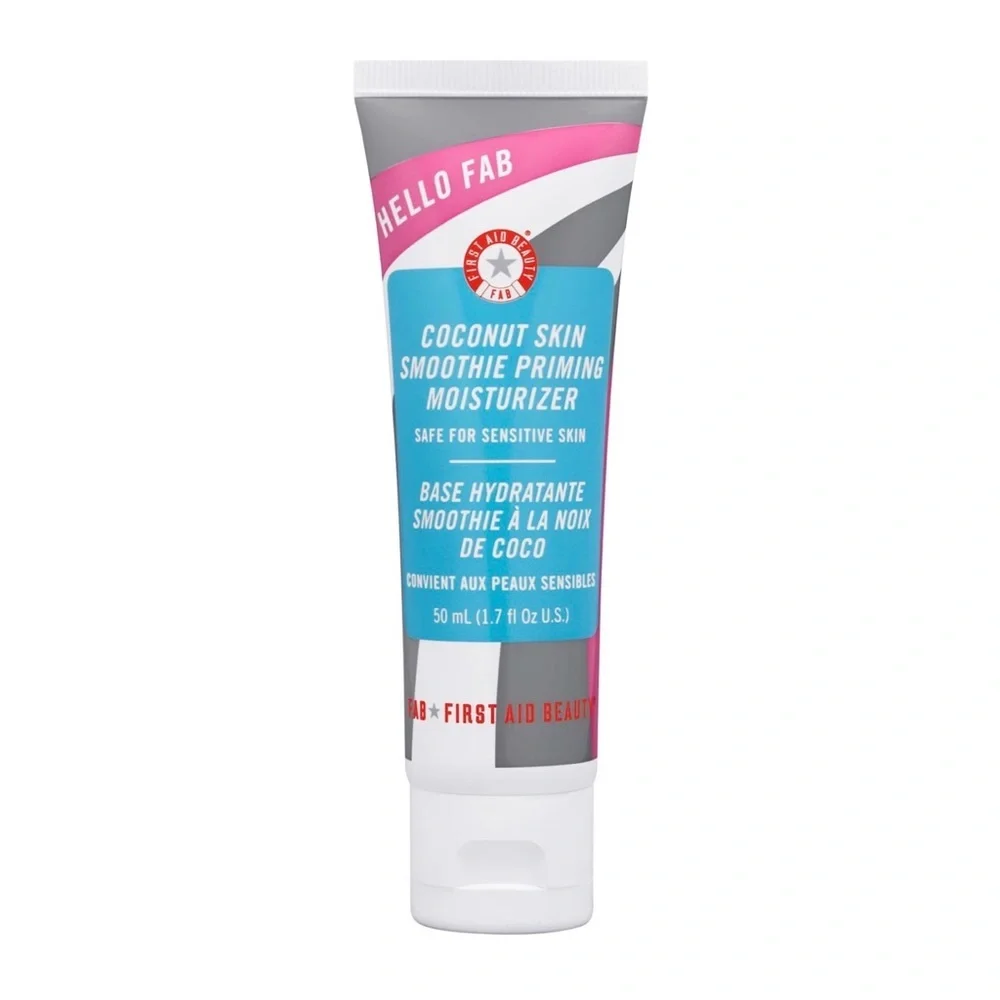 🆕First Aid Beauty - Hello FAB Coconut Skin Smoothie Priming Moisturizer - Picture 1 of 4